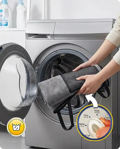 Machine Wash the Cover on a Gentle, Cold Cycle
