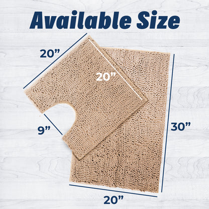 Muddy Mat® Bath Rug set of 2