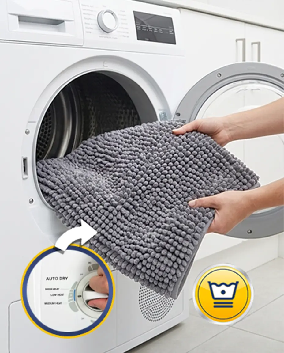 Dry on low heat & tumble dry