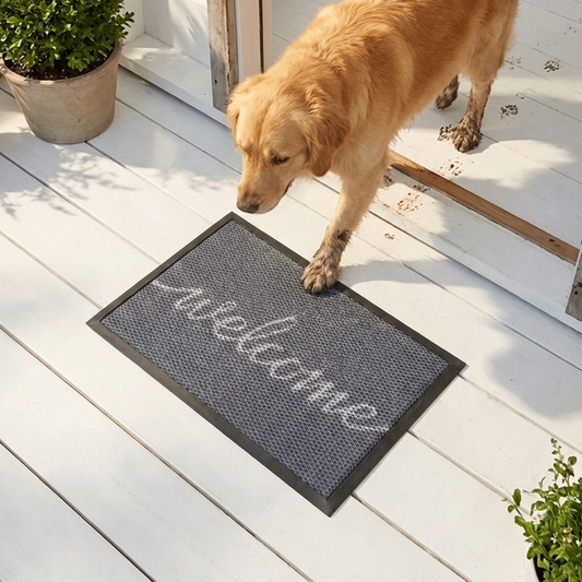 Muddy Mat® Printed Meshy Mat – The Best Dog Outdoor Mat for Muddy Paws