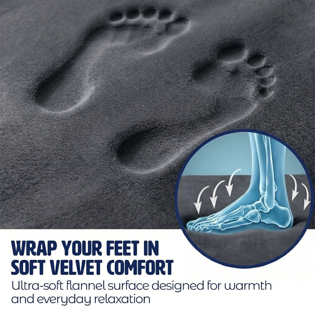 Muddy Mat® Memory Foam Bath Mat – Velvet Soft Non Slip Bathroom Rugs, Thick Absorbent Bath Rugs, Washable Bath Mat for Bathroom Floor and Shower