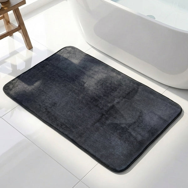 Muddy Mat® Memory Foam Bath Mat – Velvet Soft Non Slip Bathroom Rugs, Thick Absorbent Bath Rugs, Washable Bath Mat for Bathroom Floor and Shower