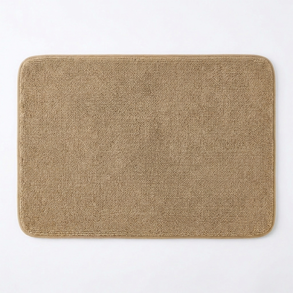 Muddy Mat® CloudStep Bathroom Rugs, Non Slip Bath Mats for Bathroom, Super Absorbent Memory Foam Chenille, Quick Dry Machine Washable Thick Toilet Rug for Shower Tub and Floor