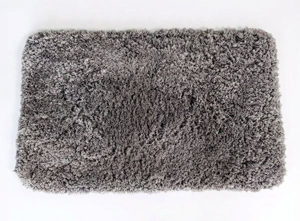 Muddy Mat® Fluffy Bathroom Rug, Soft Absorbent Microfiber Bath Mat, Non Slip, Quick Dry, Machine Washable for Bathroom Floor, Tub, Shower, Toilet and Sink