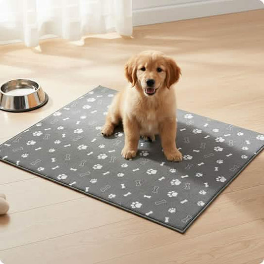 Muddy Mat® Washable Pee Pads for Dogs, Super Absorbent Reusable Puppy Pads–100% Waterproof Pee & Potty Training Pads for Pets, Non-Slip Dog Pads for Crates, Playpens and Floors